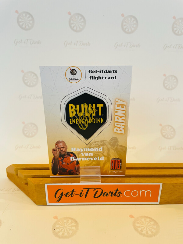 Flight Card Raymond van Barneveld Bullit