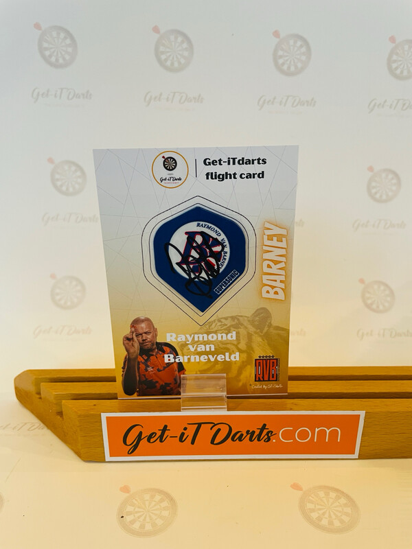 Flight Card Raymond van Barneveld Supersonic B Blue