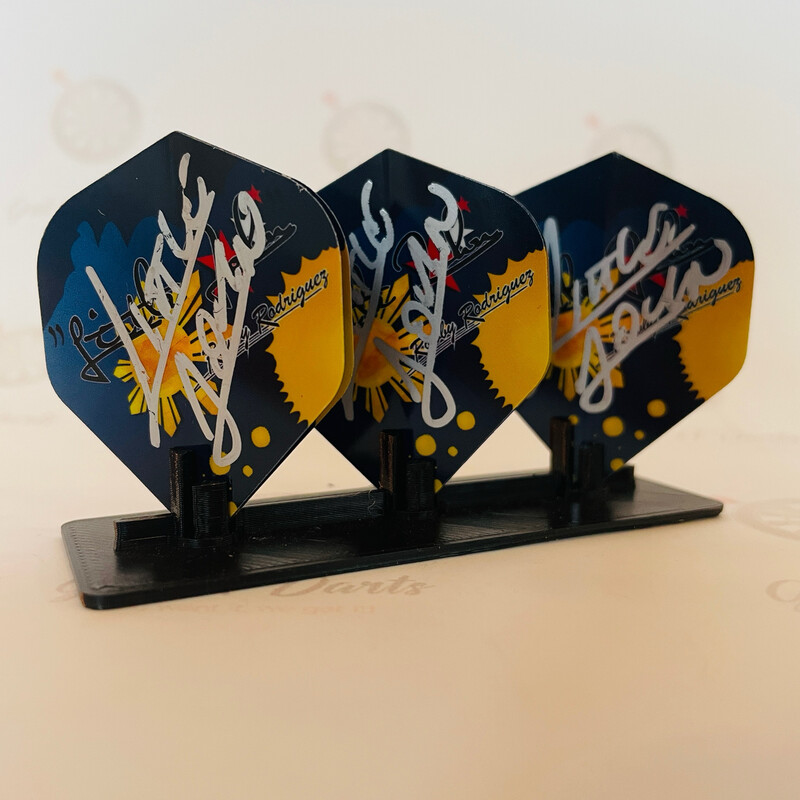 Signed flights Rowby John Rodriguez Bulls