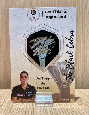 Flight Card Jeffrey de Zwaan Black