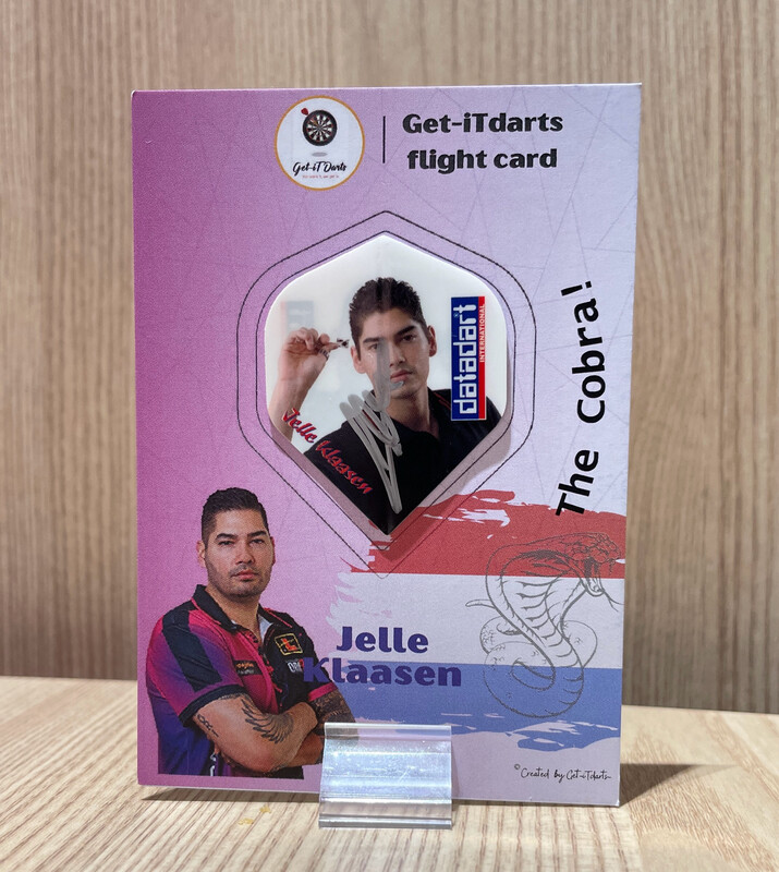 Flight Card Jelle Klaasen Datadart