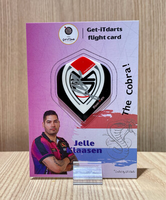 Flight Card Jelle Klaasen Masterdarts 