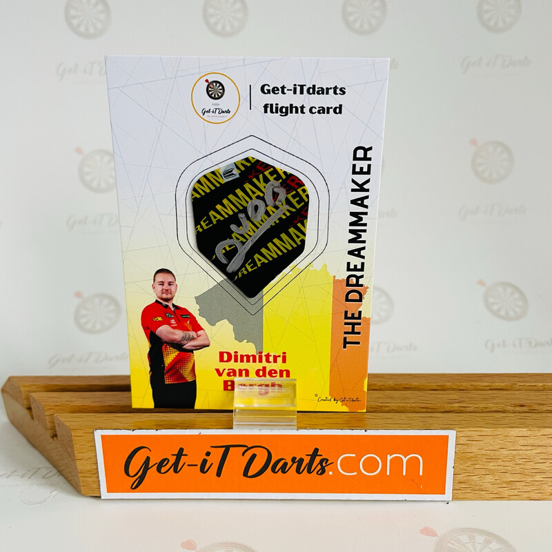 Flightcard Dimitri van den Bergh Target