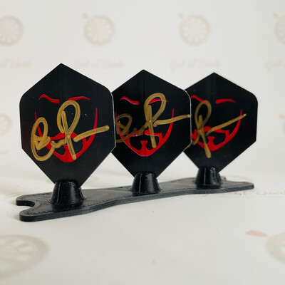 Devon Petersen Signed Flights Black/Red
