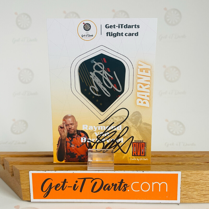 Flight Card Raymond van Barneveld Target