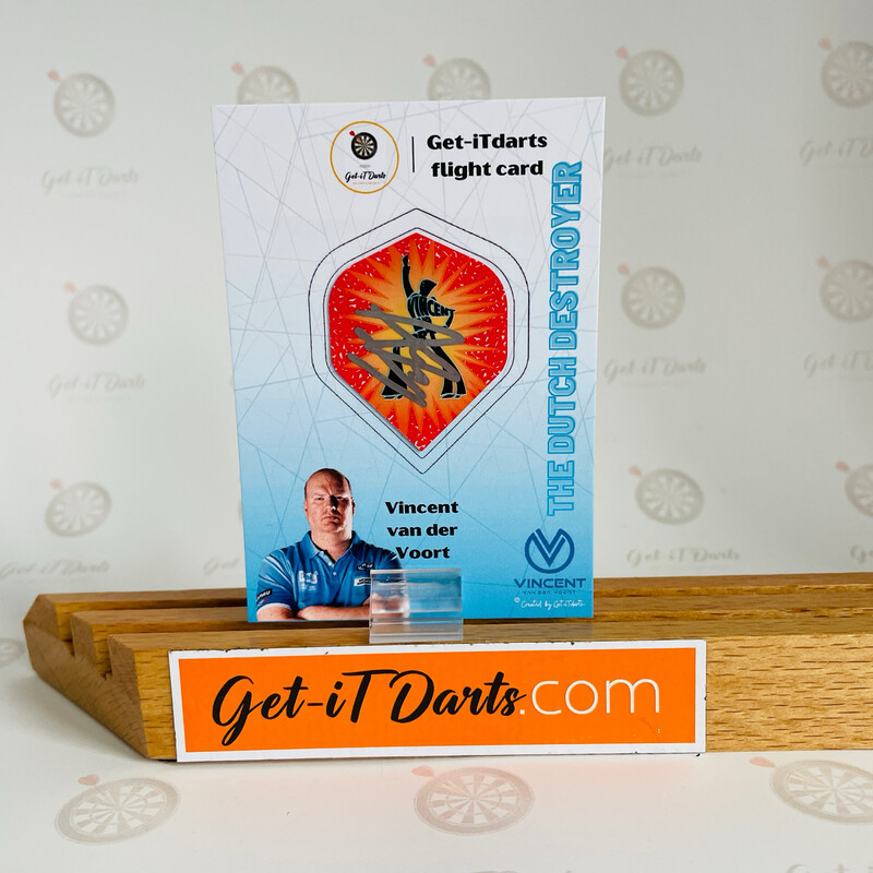 Flightcard Vincent van der Voort