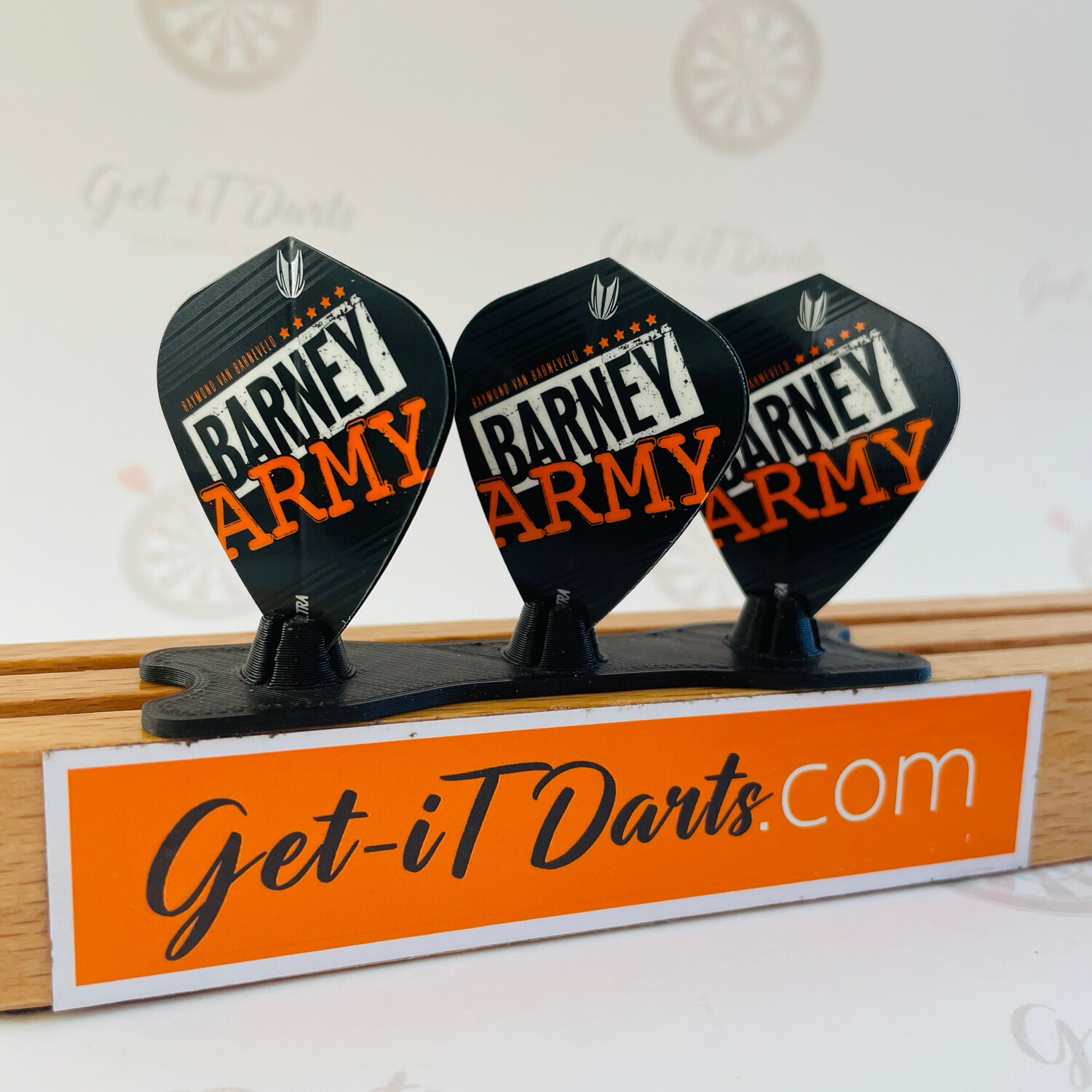 Raymond van Barneveld Kite Flights Barney Army