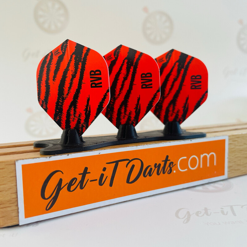 Raymond van Barneveld target tiger Flights Orange no2