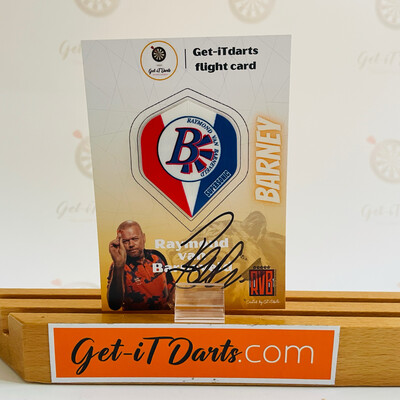 Flight Card Raymond van Barneveld supersonic rwb 