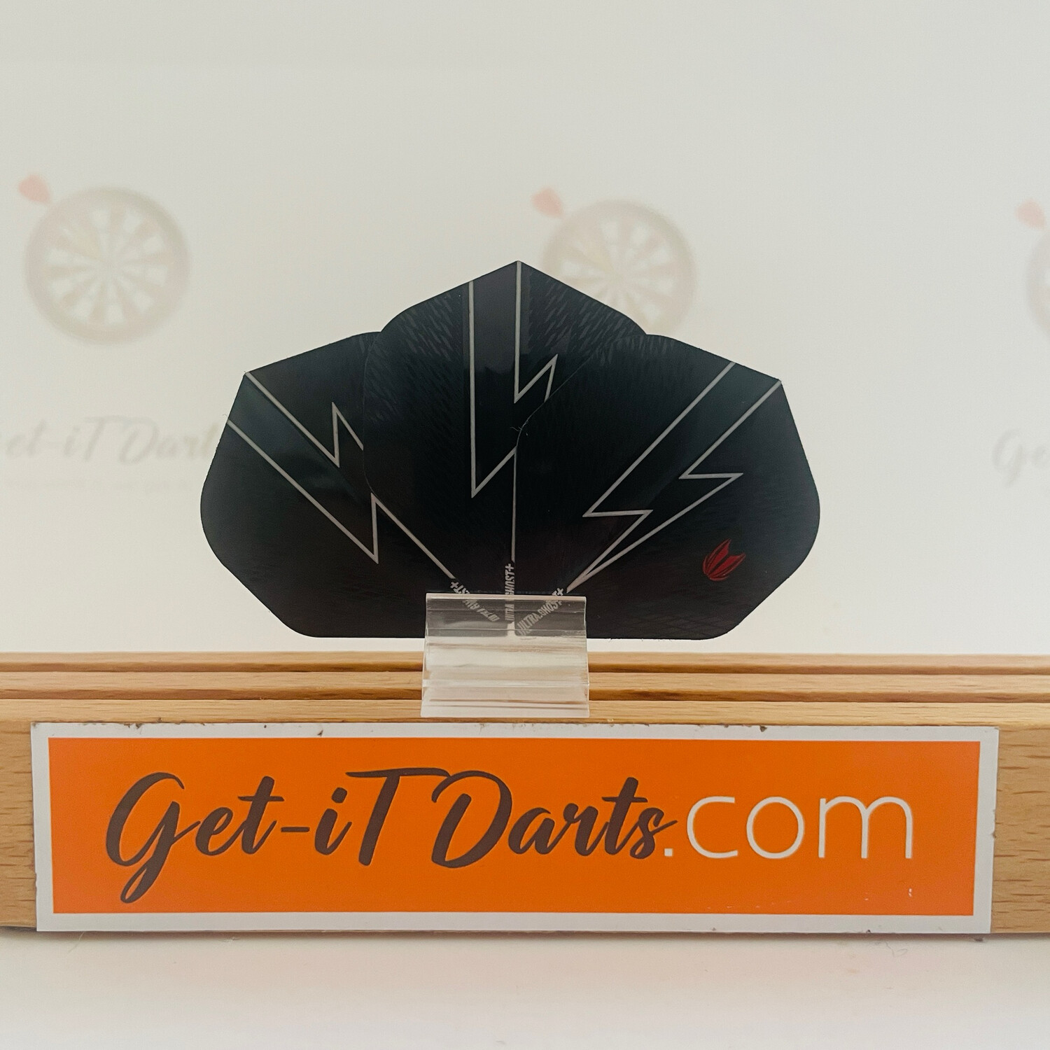 TARGET ULTRA GHOST BLACK - DART FLIGHTS, Phil Taylor