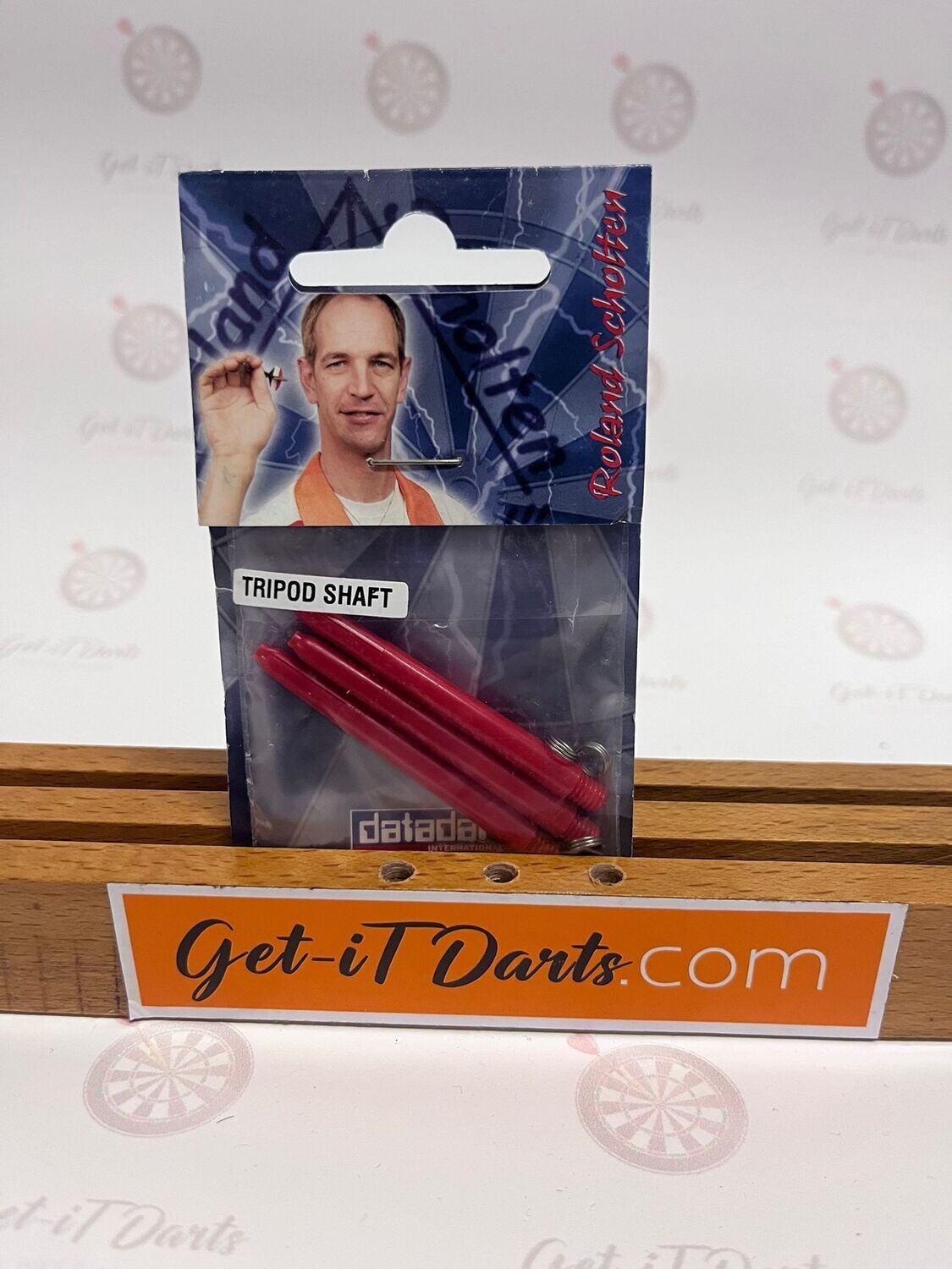 Roland Scholten shafts Datadarts Red