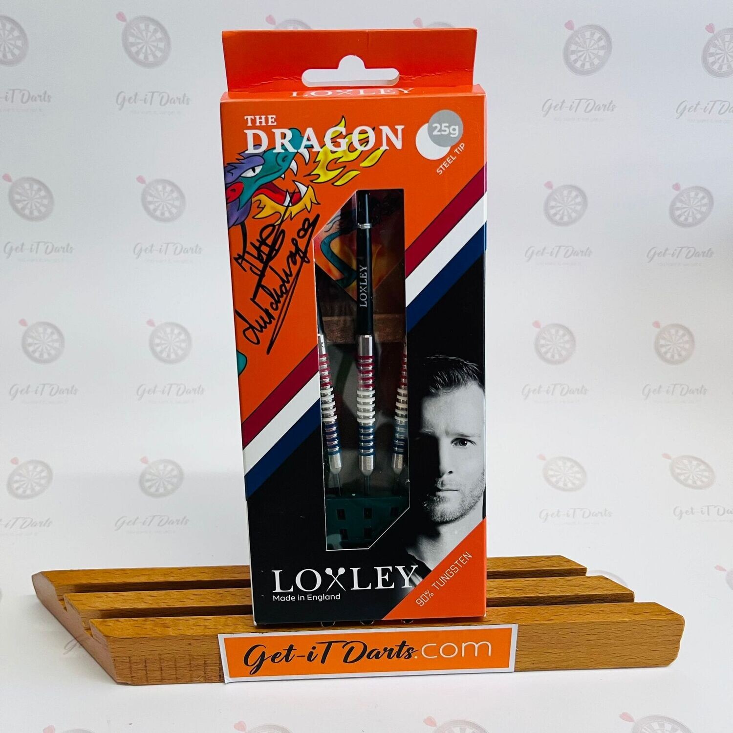 Jules van Dongen 90% Darts 25 Gram SIGNED BOX