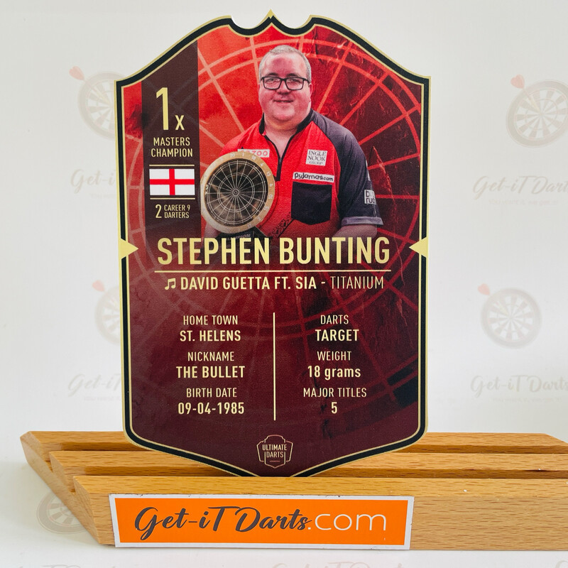 Stephen Bunting Ultimate Darts Card