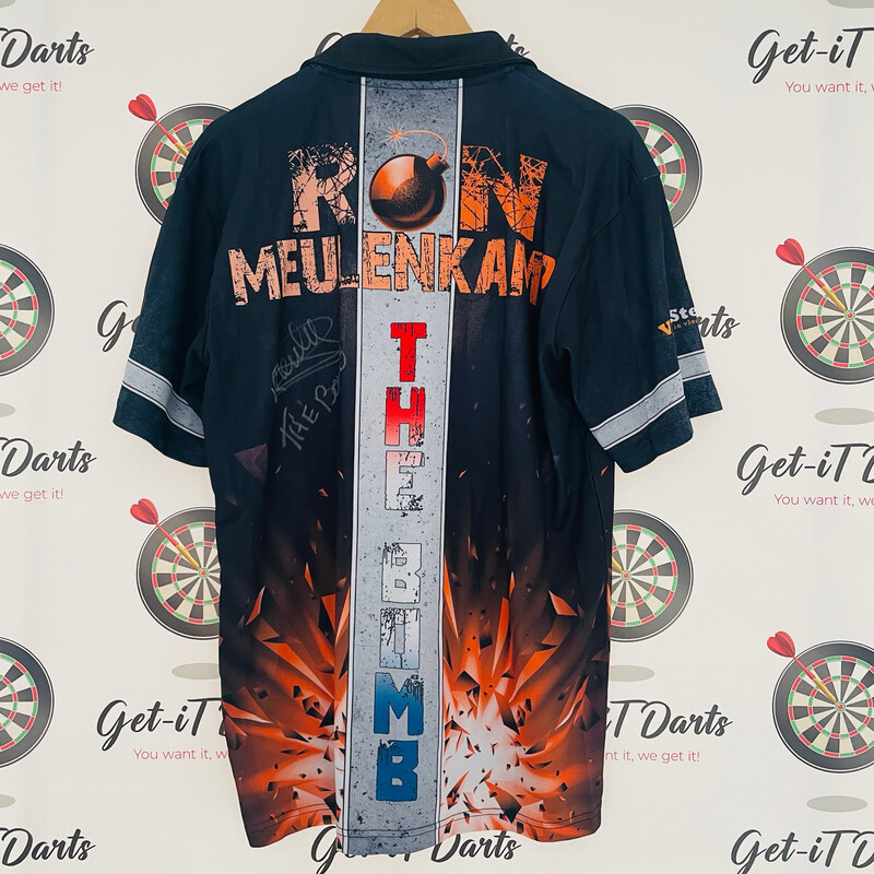 Ron Meulenkamp match Worn shirt pro tour 2020