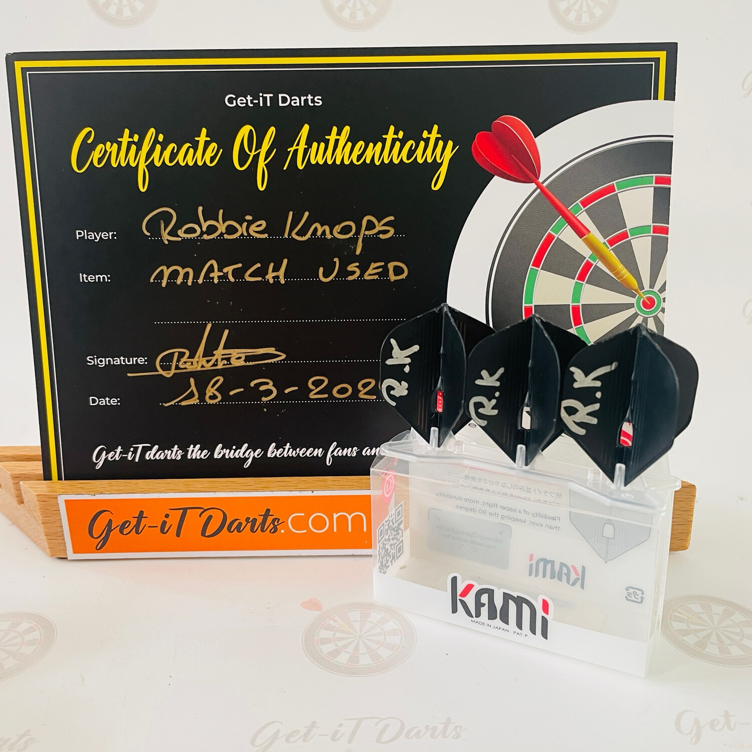 Robbie Knops Match Used Flights