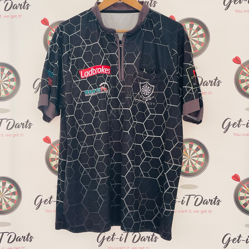 Berry van Peer Match Used Shirt UK Open 2024