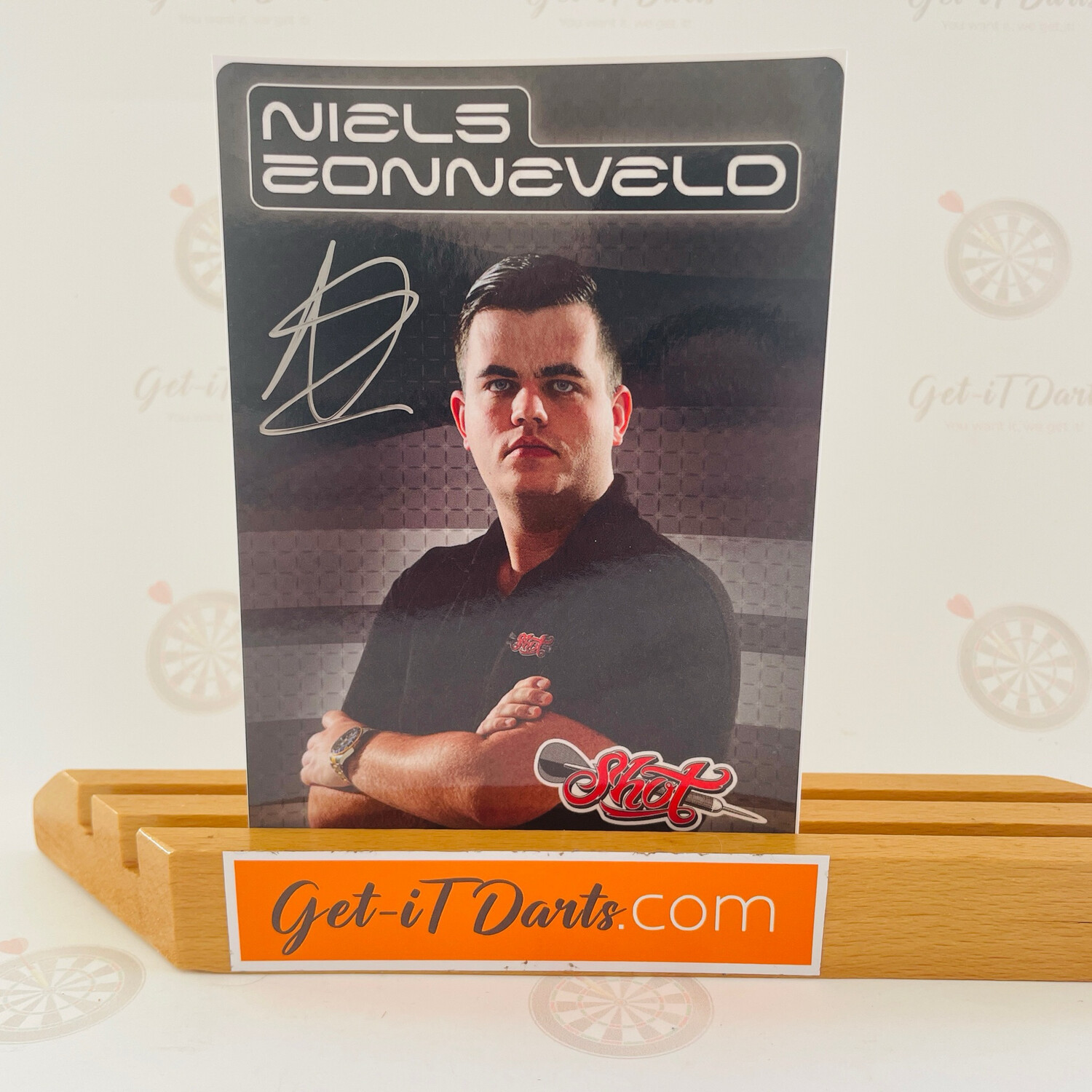Niels Zonneveld Signed Playercard silver