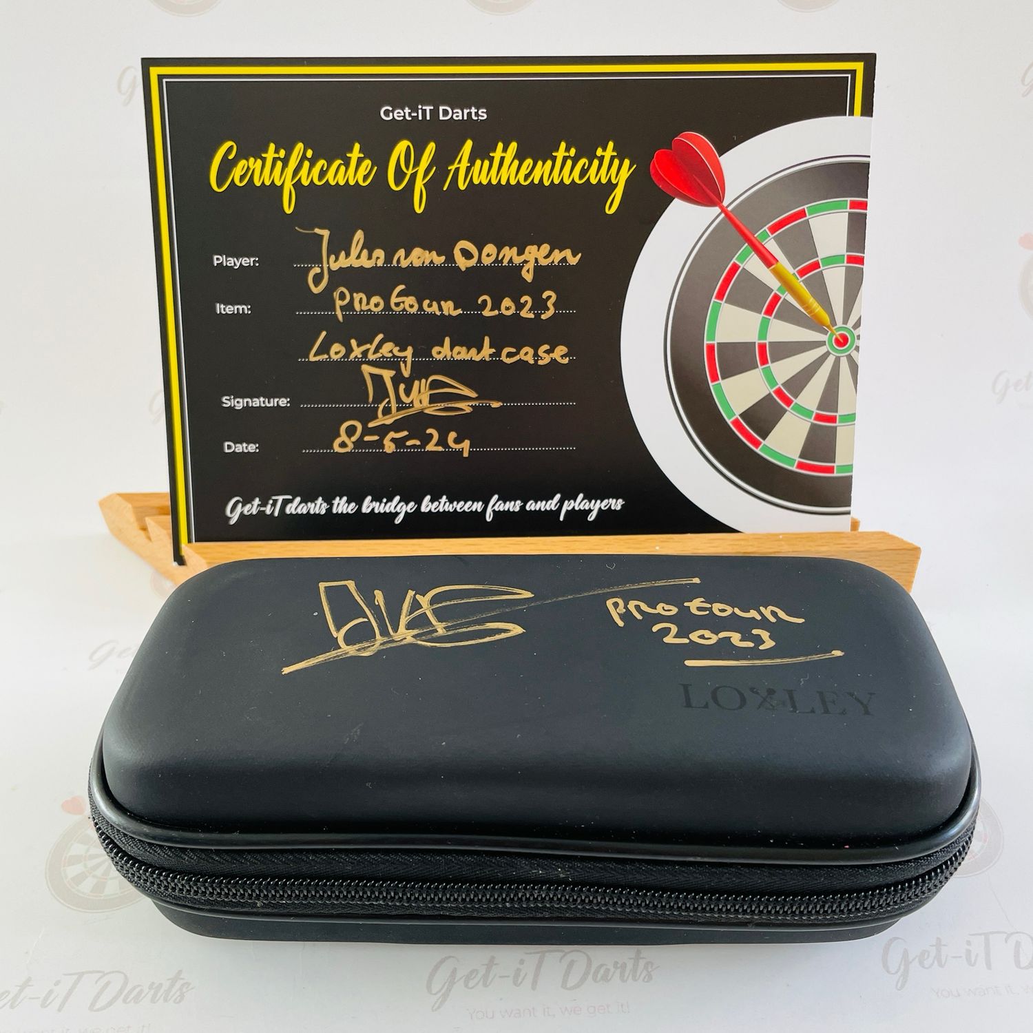 Jules van Dongen Used dartscase 