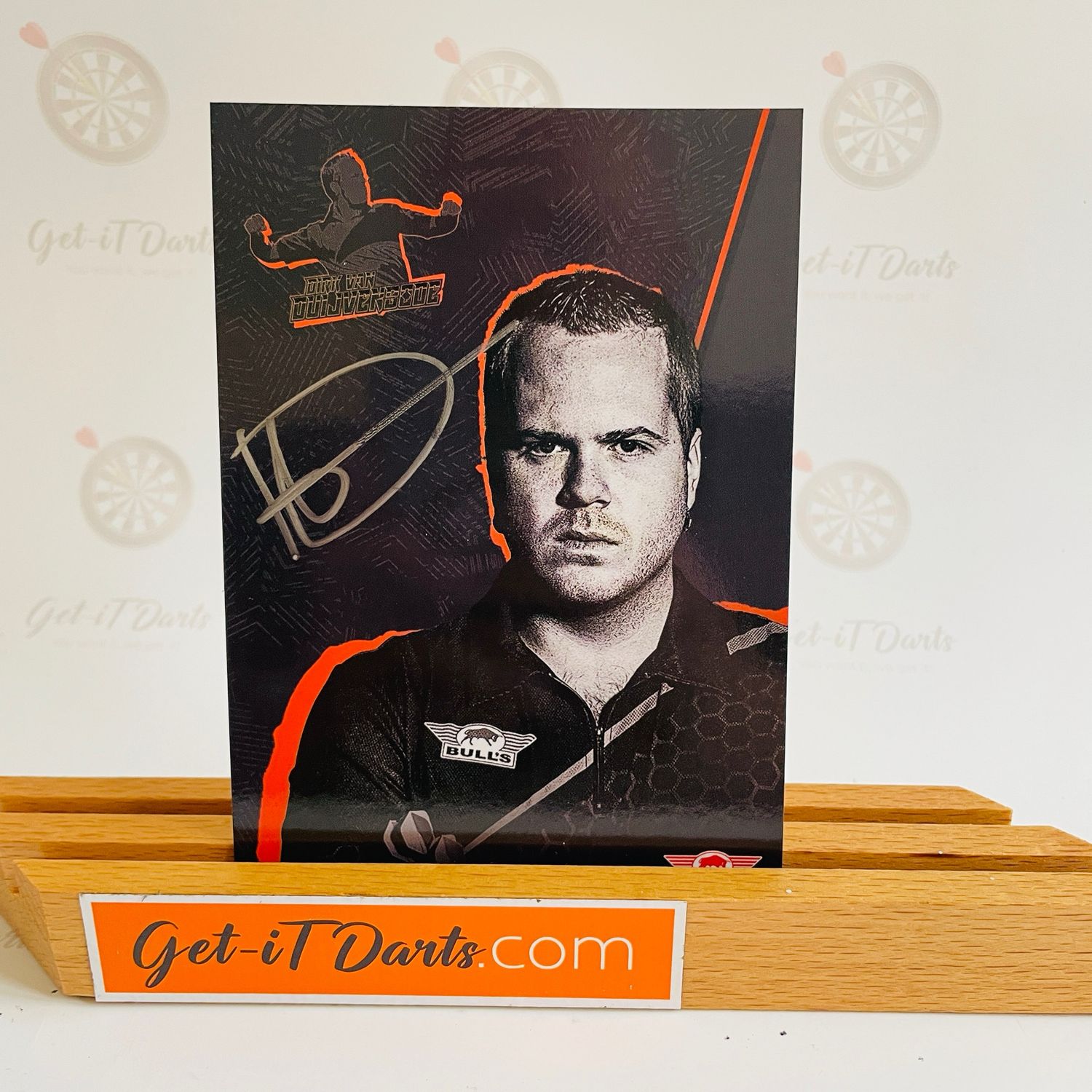 Playercard Signed Dirk Van Duijvenbode Silver Signed