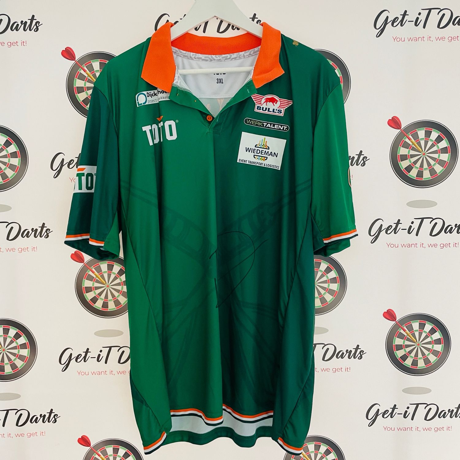 Dirk van Duivenbode Match Toto Dartkings Shirt