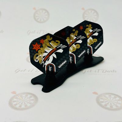 Danny Noppert, Winmau Delta Black, Signed Flights