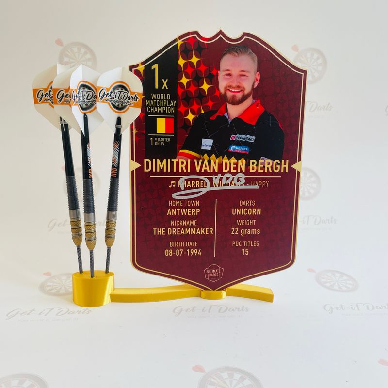 Ultimate Card/Dart stand Gold