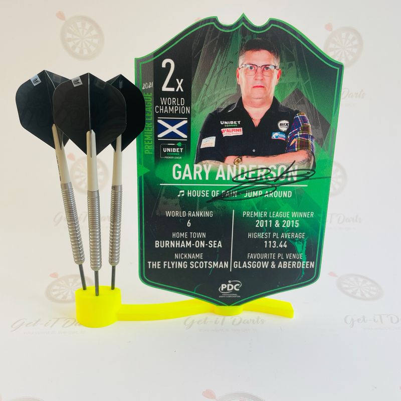 Ultimate Card/Dart stand Yellow