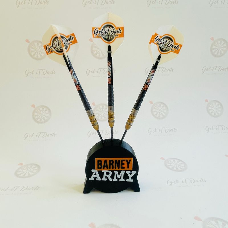 Dart stand Barney Orange