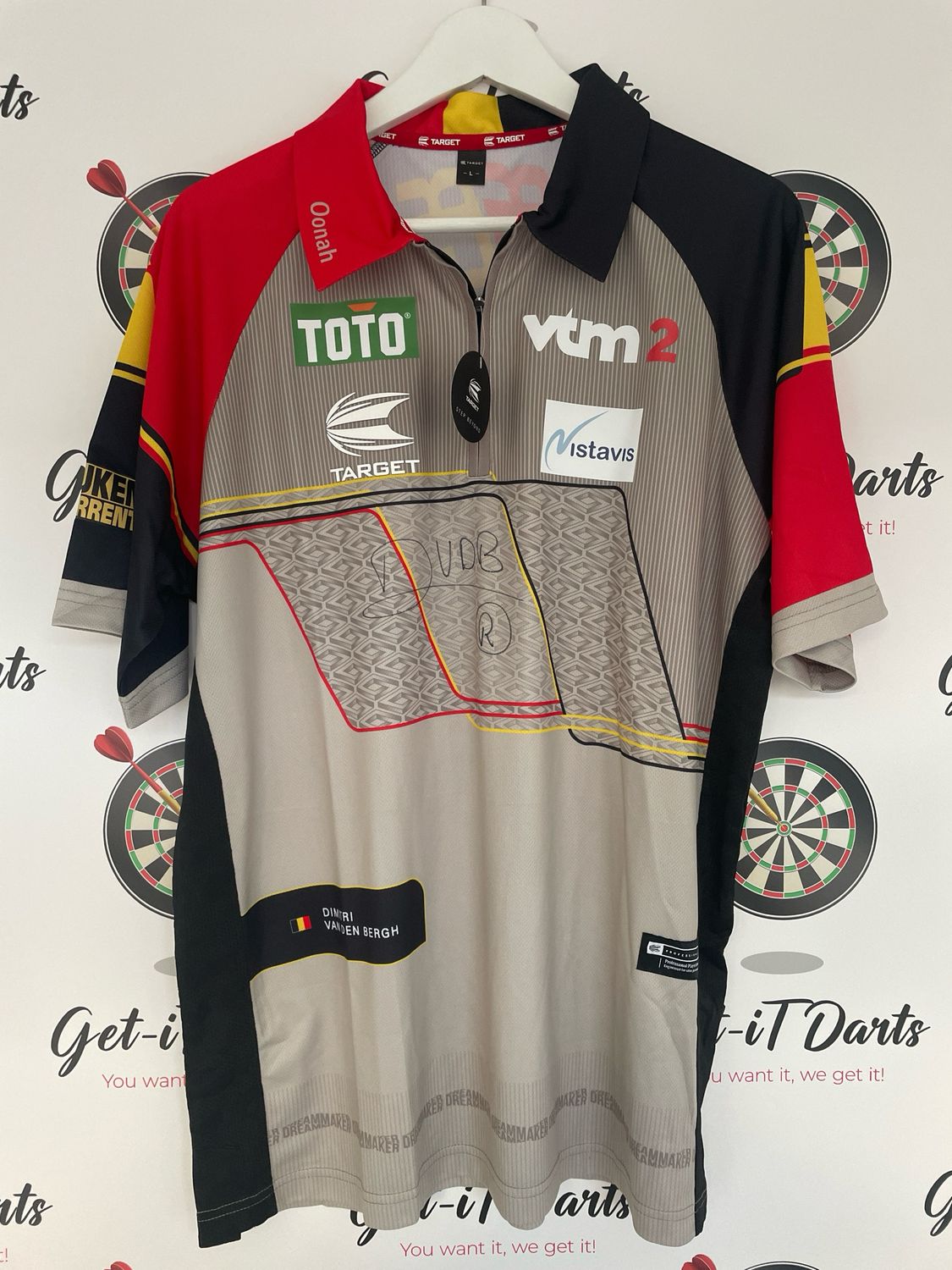Dimitri Van Den Bergh official replica Dutch Darts Masters 2024