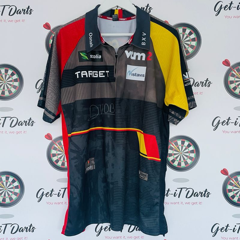Dimitri Van Den Bergh Match Worn Shirt Eurotour 11 2024 VS Andrew Gilding