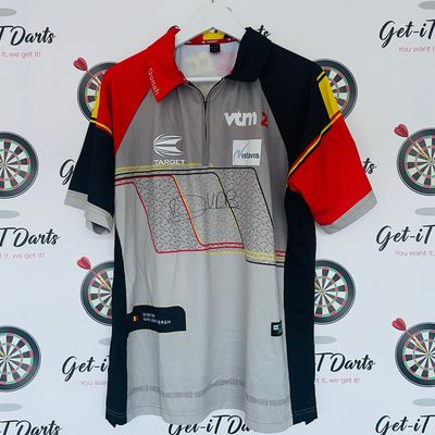 Dimitri Van Den Bergh Match Worn Pro Tour Shirt first 6 months  2024