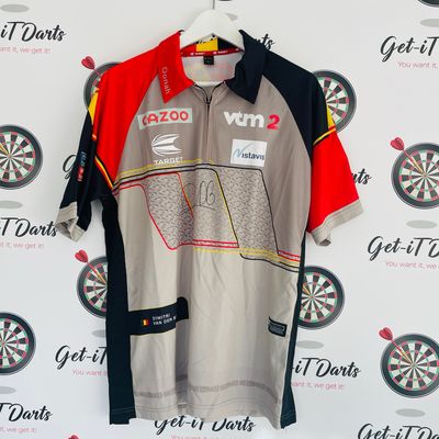 Dimitri Van Den Bergh Match Worn Shirt, The Masters 2024 2nd round vs Michael Smith