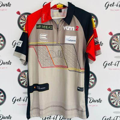 Dimitri Van Den Bergh Match Worn shirt, Nordic Darts Masters VS Dennis Nilsen