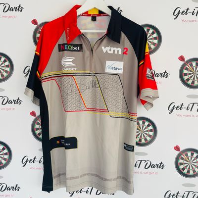 Dimitri Van Den Bergh Match Worn shirt, eurotour 8 vs Josh Rock