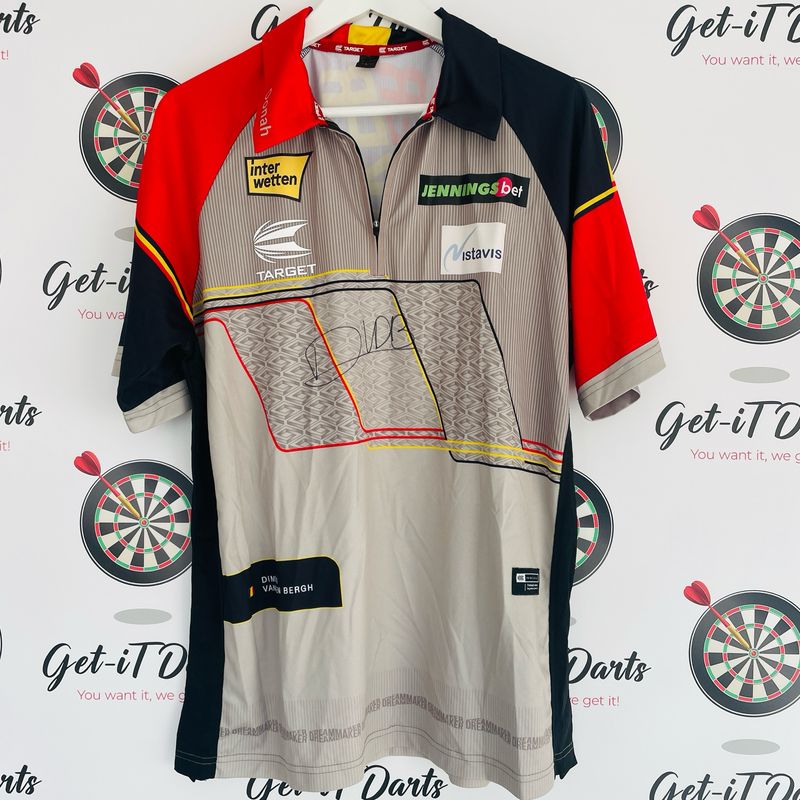 Dimitri Van Den Bergh Match Worn shirt, ET 10 VS Dirk van Duijvenbode