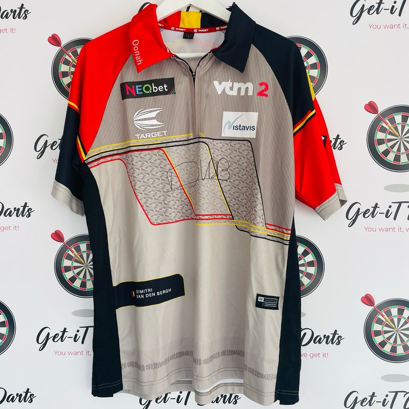 Dimitri Van Den Bergh Match Worn shirt, ET 2 vs Gabriel Clemens