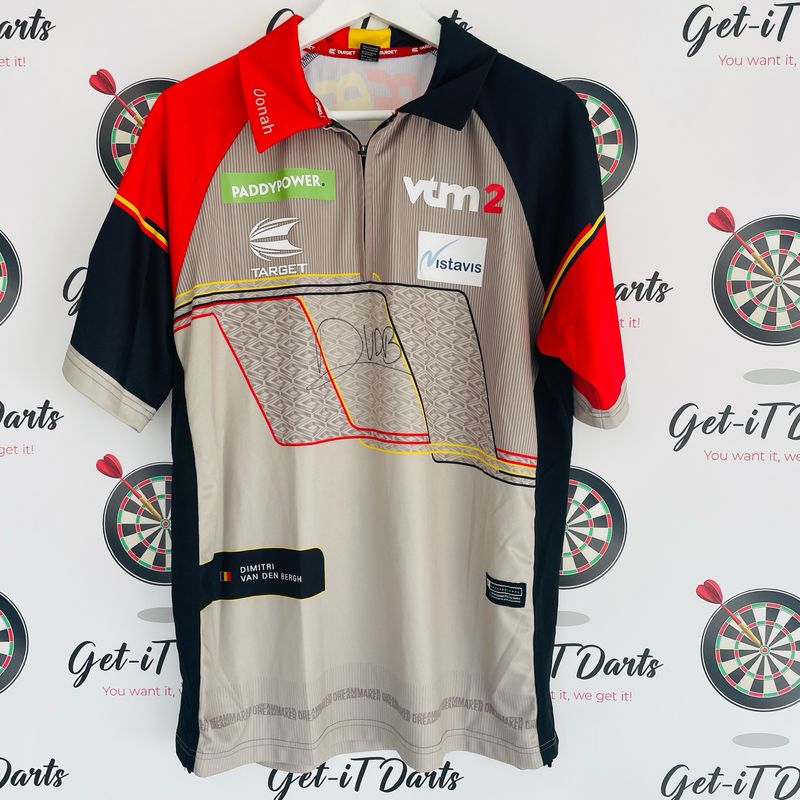 Dimitri Van Den Bergh Match Worn shirt, World Championship 2024 VS Florian Hempel