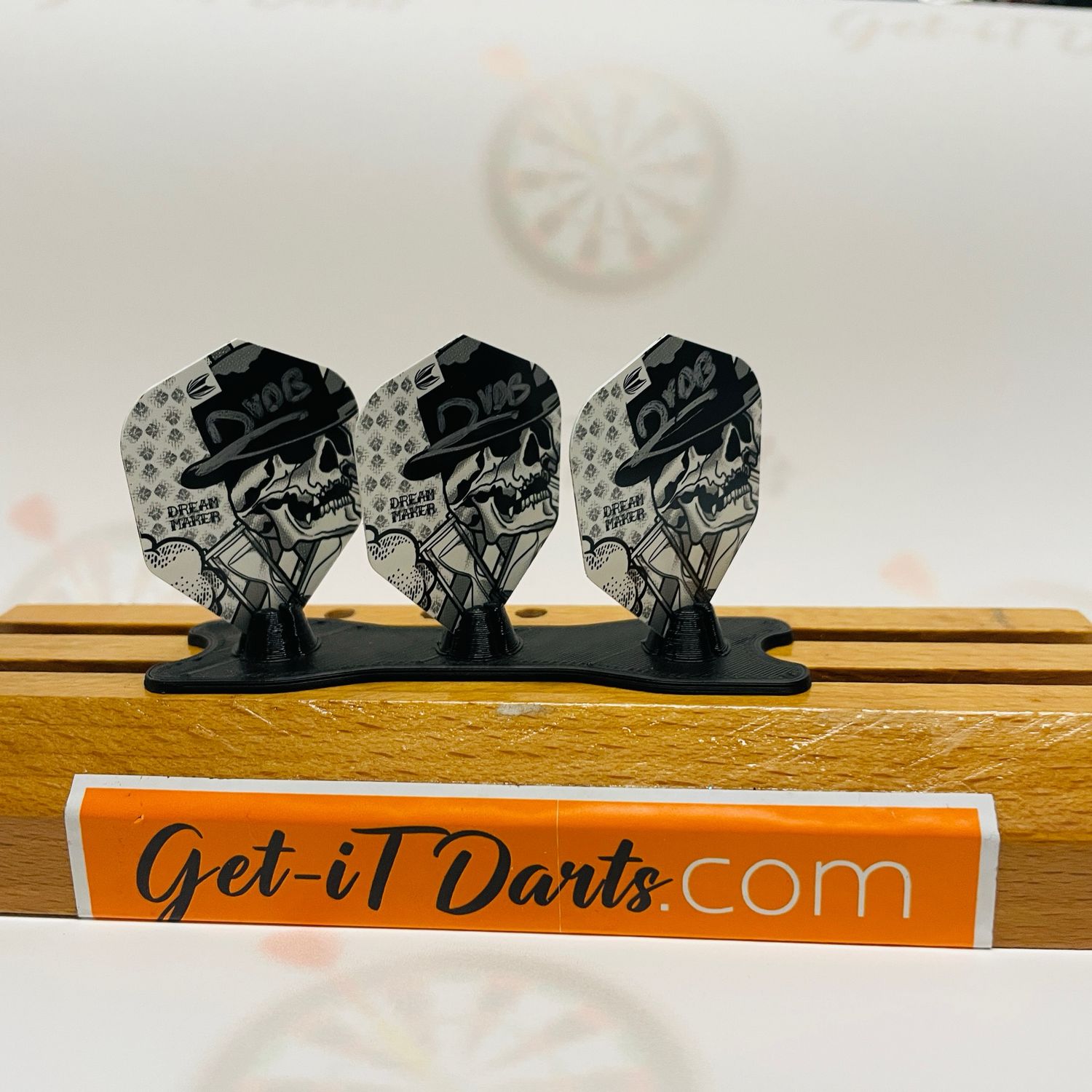 Signed Flights Dimitri van den Bergh ink NO6 white
