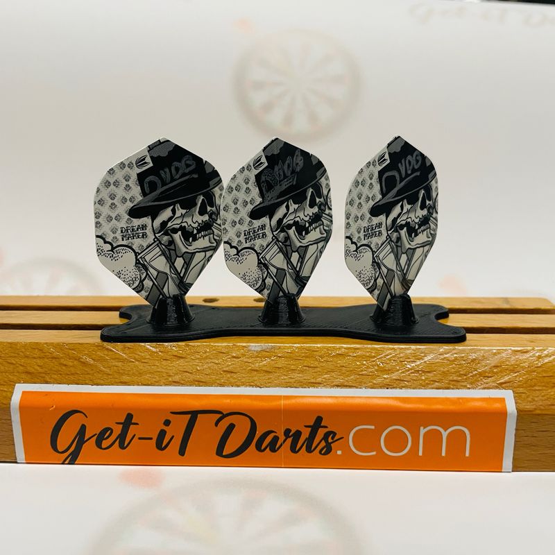 Signed Flights Dimitri van den Bergh ink NO2 white