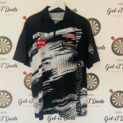 Gian van Veen Match Worn shirt vs Steven Bunting GSOD 2024