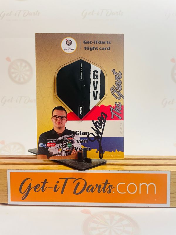 Flightcard Gian van Veen Black