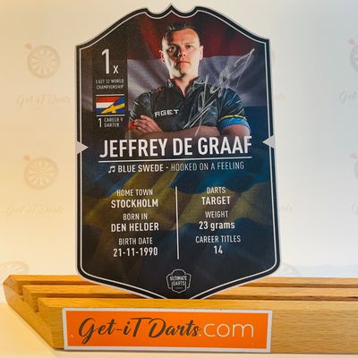 Jeffrey de Graaf Ultimate Dart Card mini