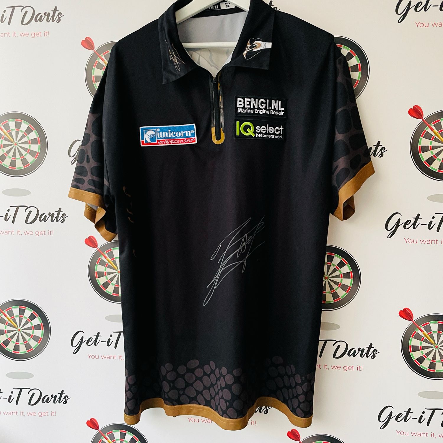 Jeffrey de Zwaan match used shirt 2024