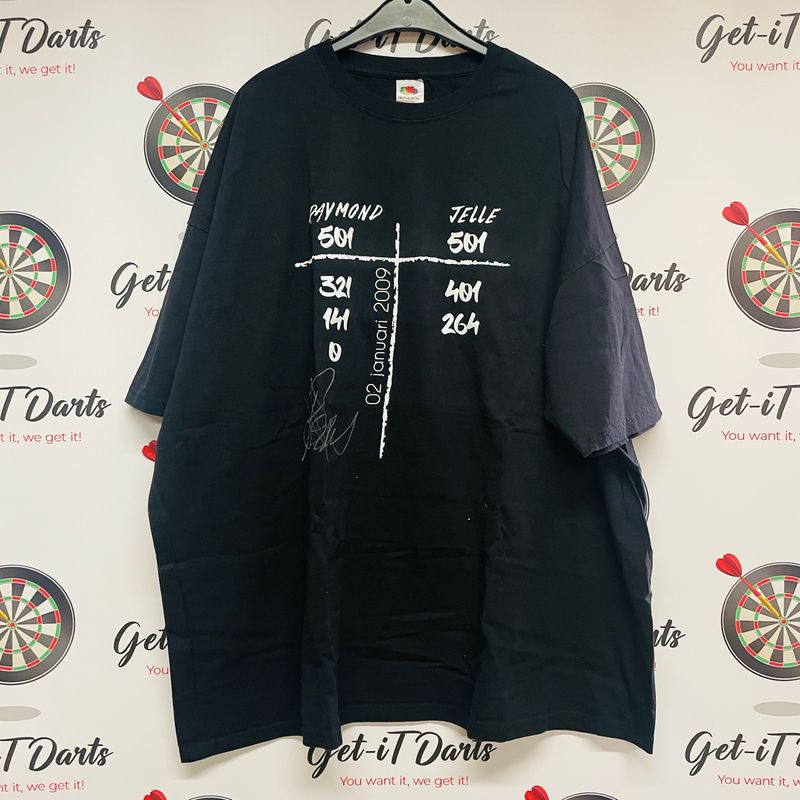 T-Shirt 3XL 9dart RvB vs Jelle (used) WC 2009