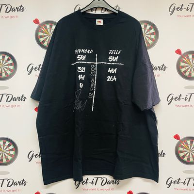 T-Shirt 3XL 9dart RvB vs Jelle (used) WC 2009