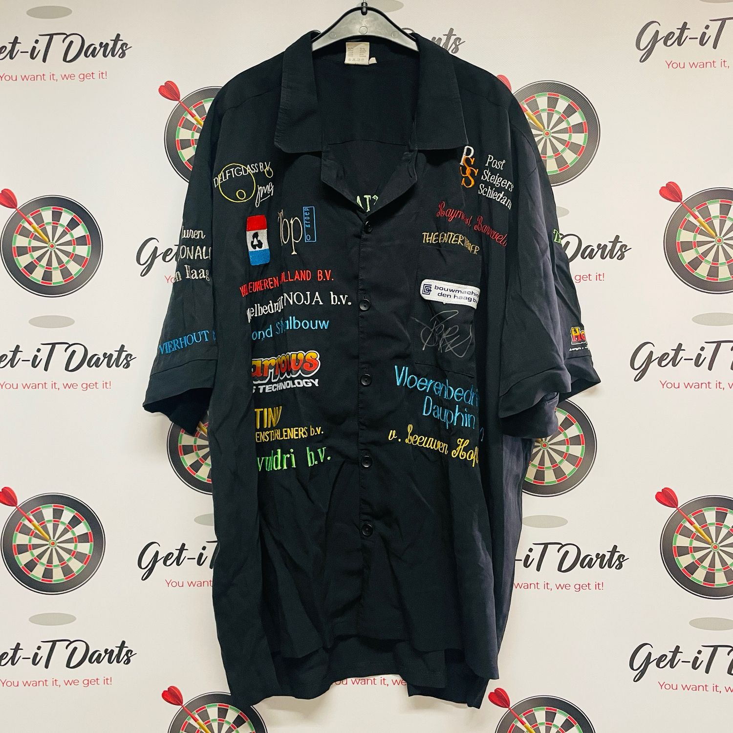 Raymond van Barneveld Match Worn Shirt, Comp. The Diplomats