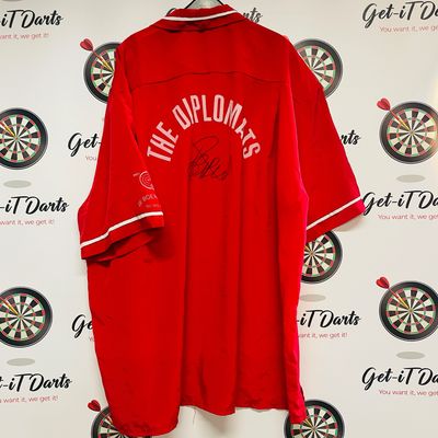 Raymond van Barneveld Match Worn Shirt, Comp. The Diplomats