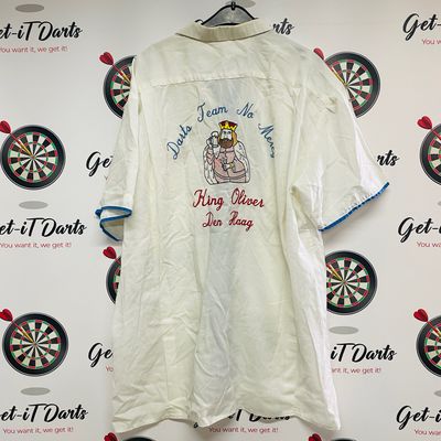 Raymond van Barneveld Match Worn Shirt, Dartteam No Mercy