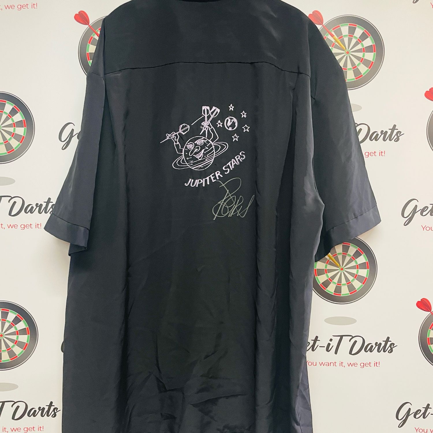 Raymond van Barneveld Match Worn Shirt, Jupiter Stars