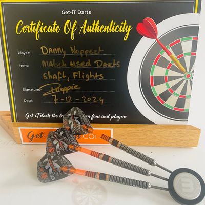 Match Used darts by, Danny Noppert